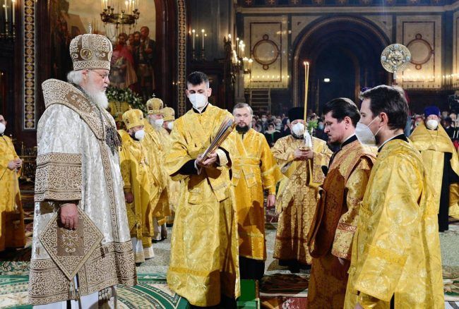 Патриарх Кирилл возвёл уроженца Молдовы в сан патриаршего архидиакона