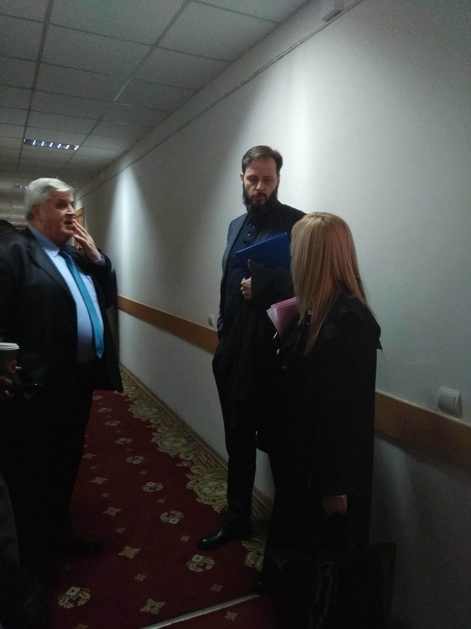 На новое слушание по делу Лучинского Шор прибыл в окружении телохранителей