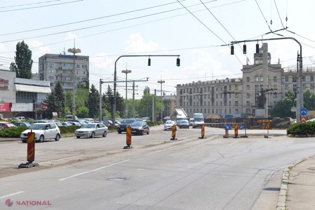 Ремонт бульвара Штефана чел Маре стартовал официально