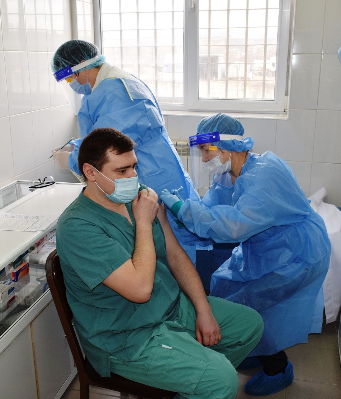 В пенитенциарных учреждениях стартовала кампания по вакцинации от COVID-19
