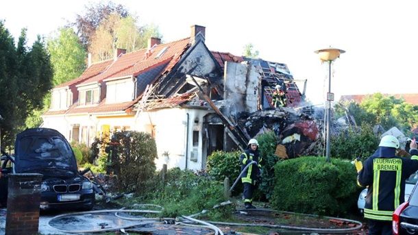 В Германии при взрыве жилого дома погибли три человека