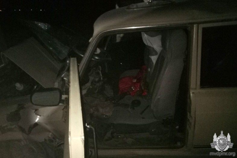 В Каушанах автомобиль с несовершеннолетним водителем врезался в дерево