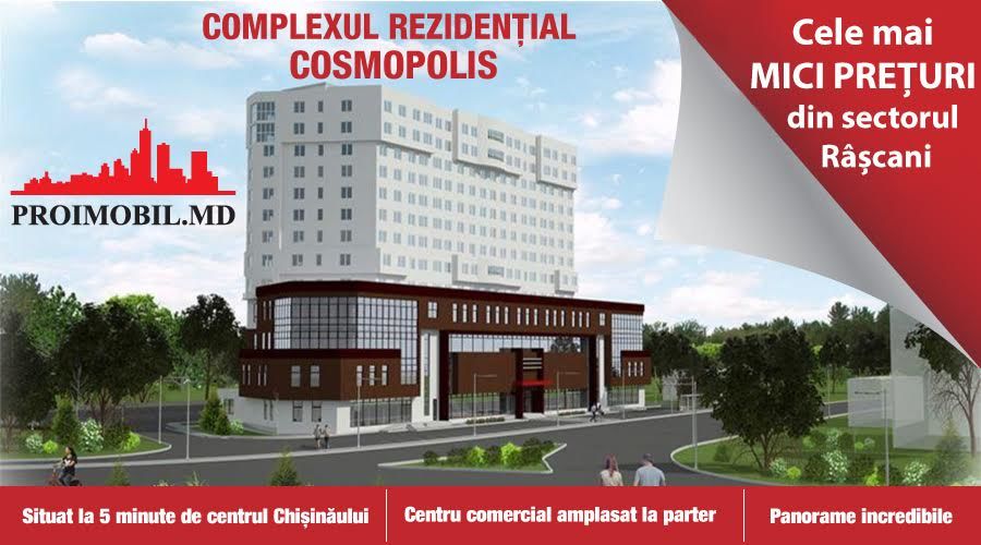 Pro Imobil: Apartamente noi la cele mai mici prețuri din sectorul Râșcani ®