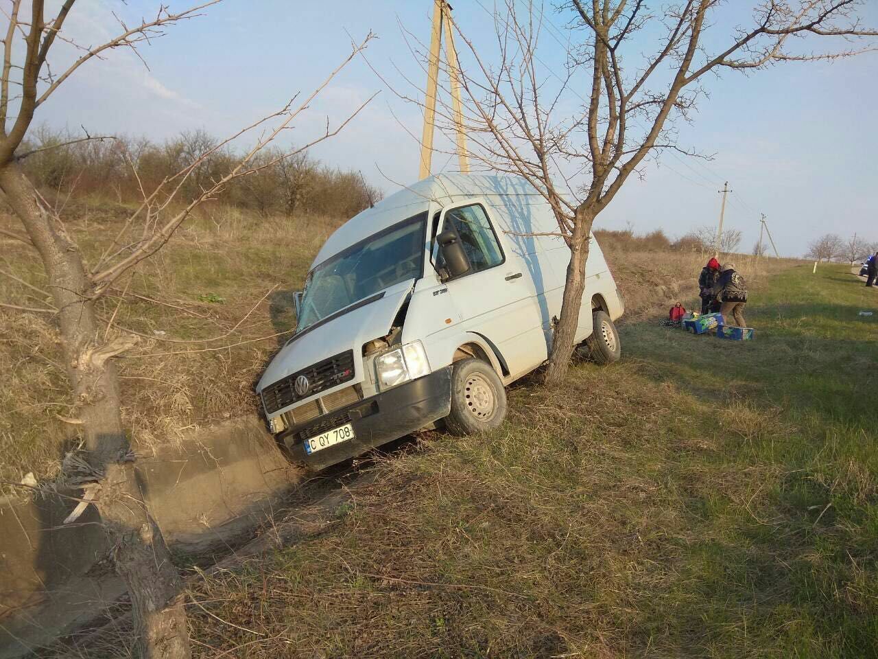 В результате ДТП в Сынжерейском районе госпитализированы 3 человека