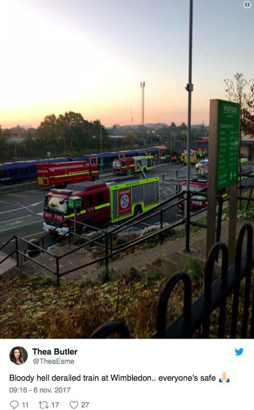 Accident feroviar în Londra. Sunt mai multe victime