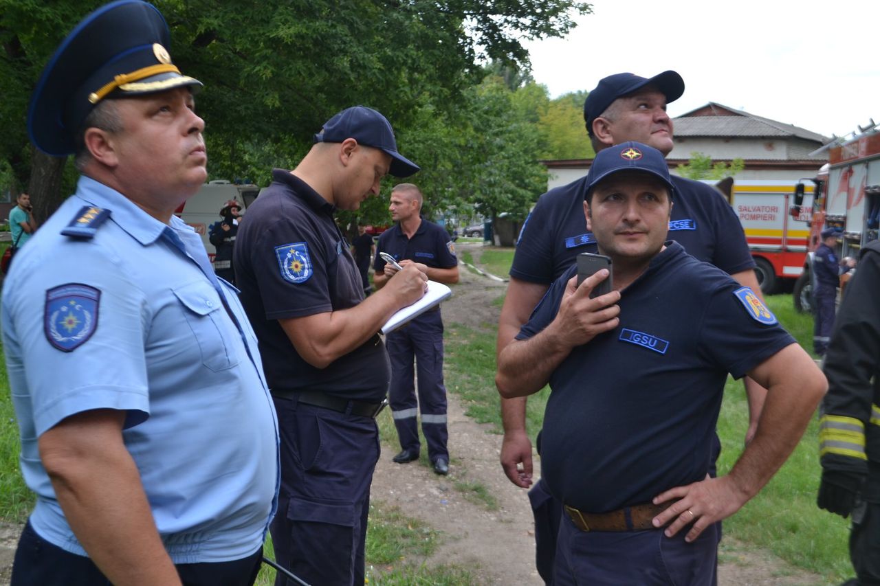 ГИЧС провел учения в детской больнице Бельц