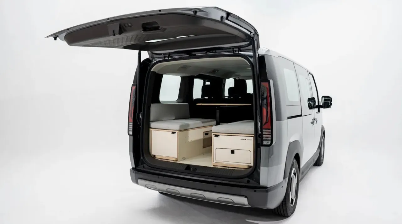 Kia презентовала недорогой электрический дом на колесах для двоих