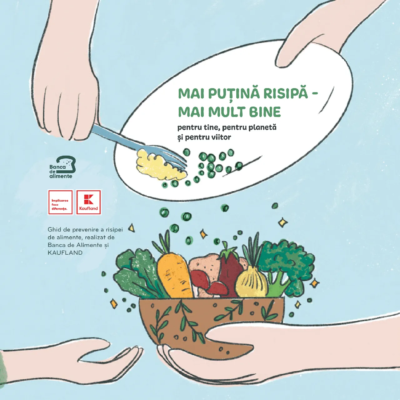 Kaufland: Представлено первое руководство по предотвращению пищевых отходов в Молдове