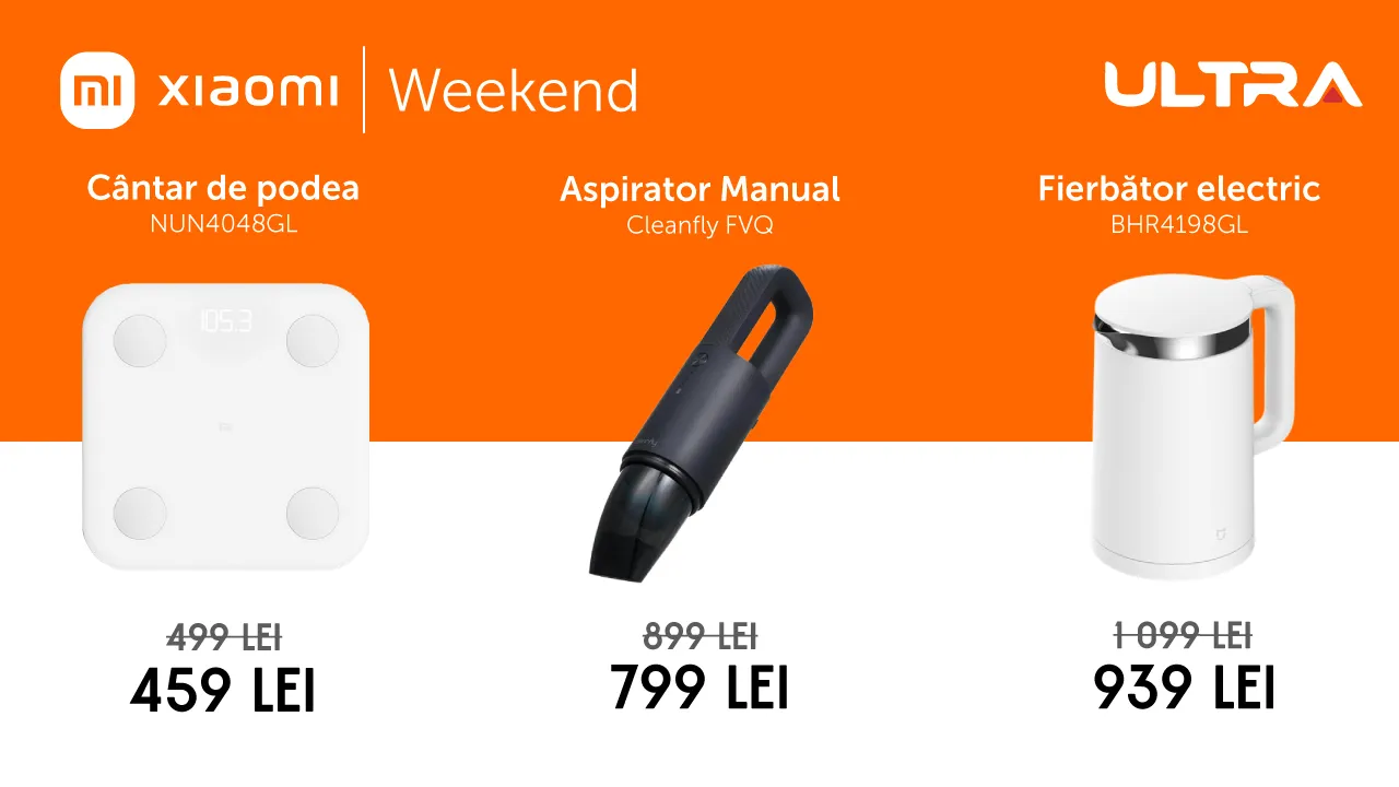 Ultra: Xiaomi Weekend – оптовые цены на весь товарный ассортимент бренда