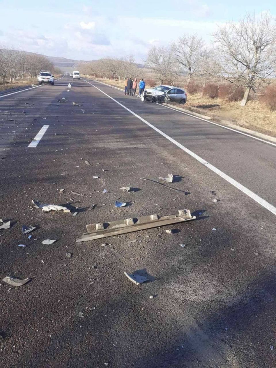 В Сорокском районе столкнулись три автомобиля: один из водителей доставлен в больницу