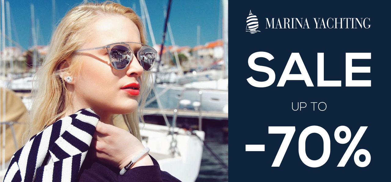 В Marina Yachting стартуют эксклюзивные скидки до - 70% ®
