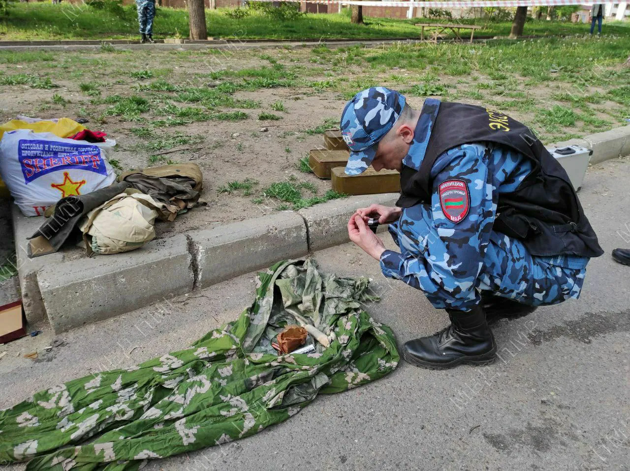 В Тирасполе второй раз за день найдены боеприпасы среди мусора