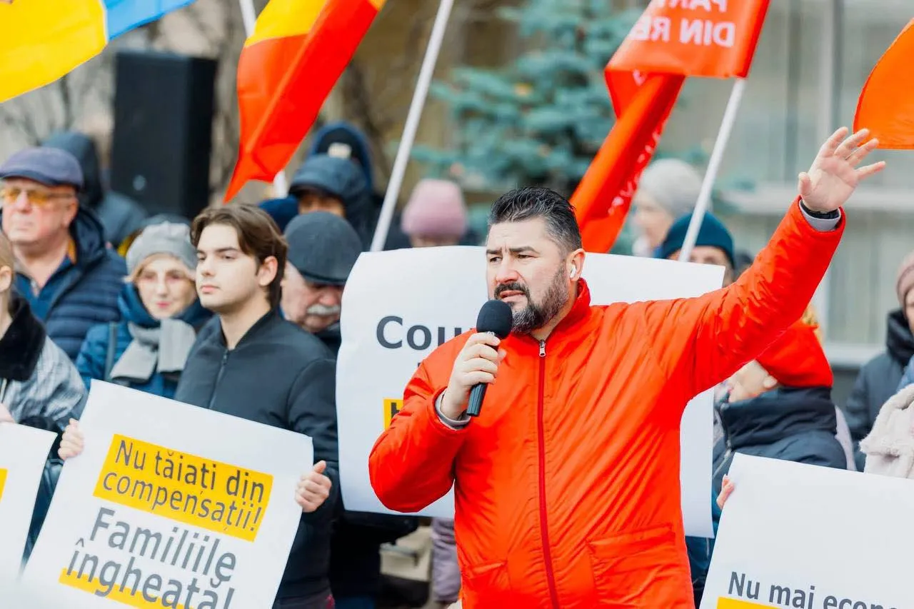 ПСРМ провела протест в центре Кишинева: Утверждение бюджета – социальный геноцид