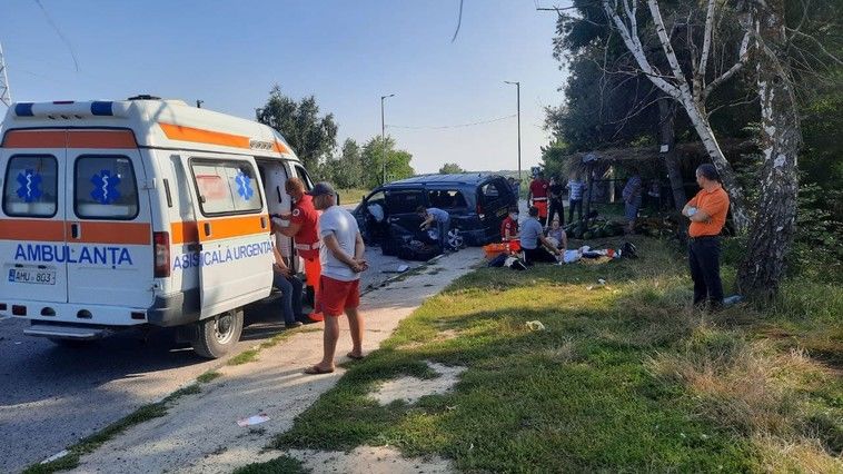 ДТП в Страшенском районе: Двое детей доставлены в больницу
