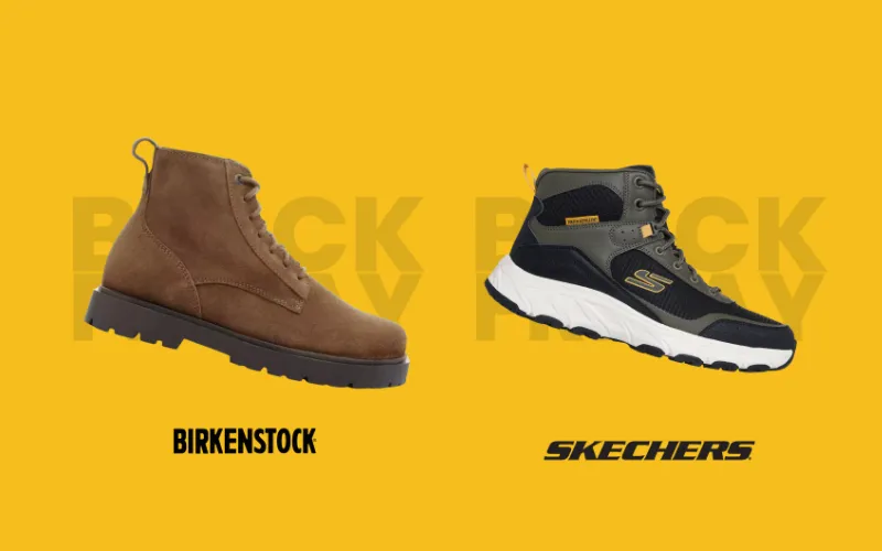 Black Friday в Origin, Geox, Clarks, Skechers - брендовая обувь со скидкой 20%, только 14-16 ноября