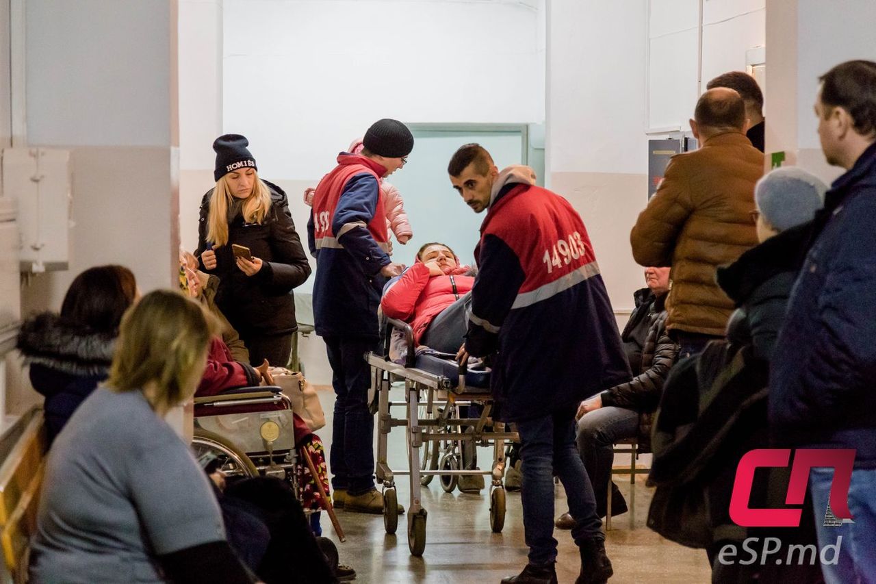 За два дня в Бельцах из-за гололеда пострадали 60 человек