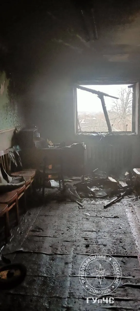 В Дубоссарской школе-интернате произошел пожар: воспитанников эвакуировали