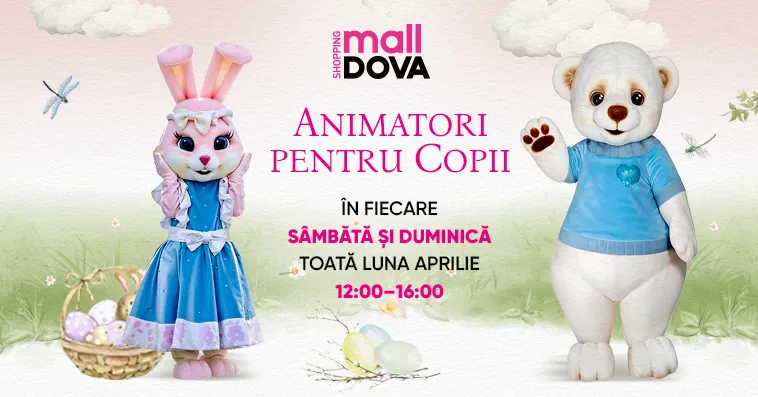 Paștele la Shopping MallDova: experiențe memorabile pentru întreaga familie