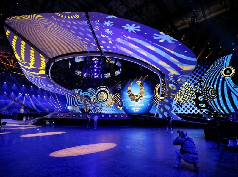Scena pentru Eurovision-2017 a fost amenajată. Cum arată construcția
