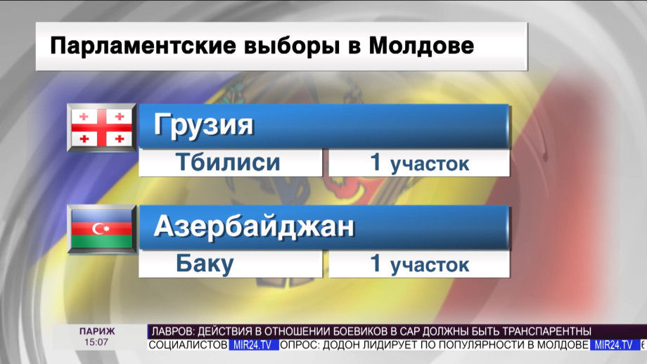 За выборами в парламент Молдовы будут следить более трех тысяч наблюдателей