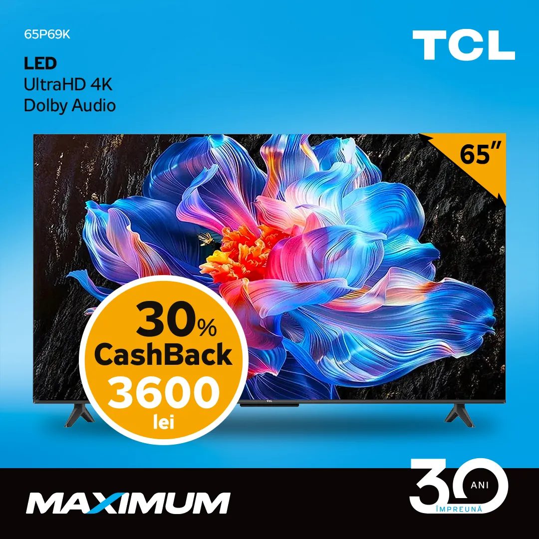 Maximum празднует 30 лет и дарит cashback 30% на тысячи товаров