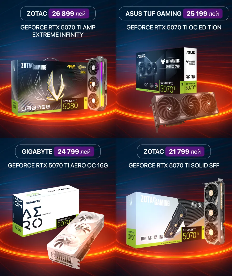 Xstore.md: Видеокарты RTX 5000 — мощность без компромиссов