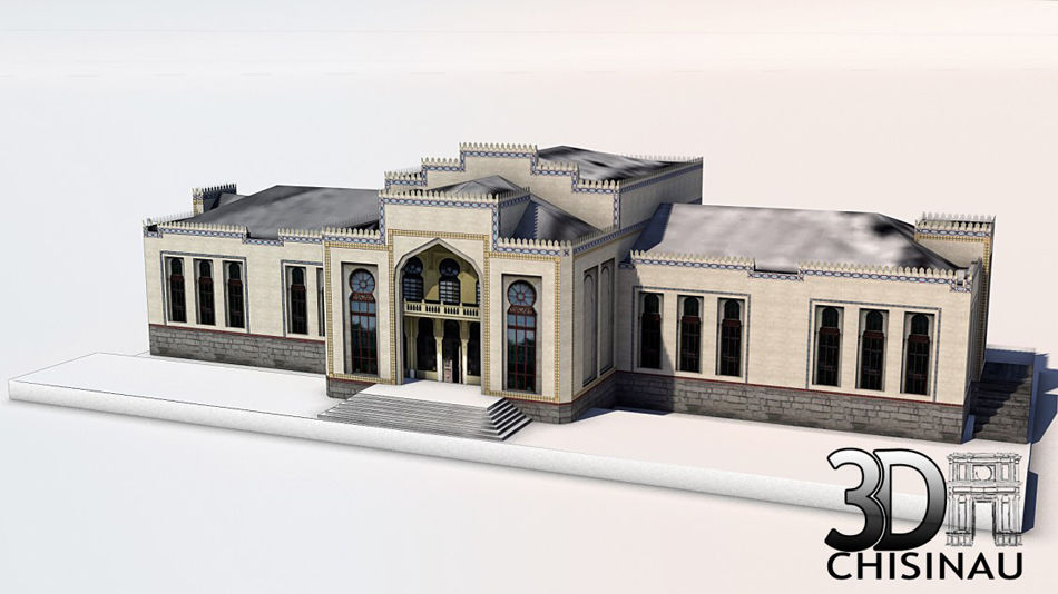 3D-модели зданий и памятников Кишинева выложены в открытый доступ