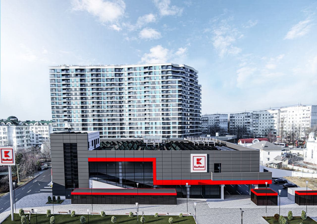Kaufland показал, как будет выглядеть магазин, расположенный на улице Киев
