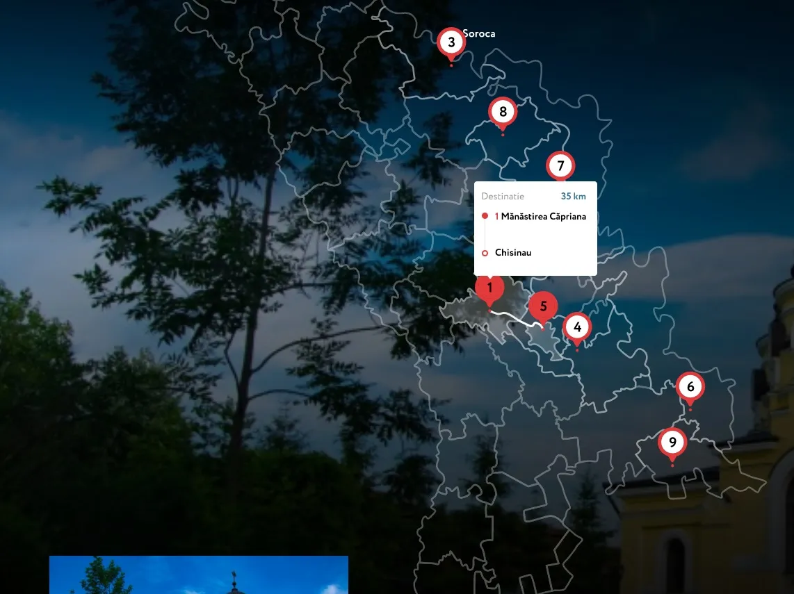 В туристический маршрут  Молдовы по местам Штефана чел Маре включат Украину