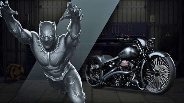 Harley-Davidson и Marvel представили супергеройские мотоциклы
