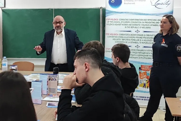 Институт женщин РМ: В Гагаузии молодежь узнала правду о Стамбульской конвенции