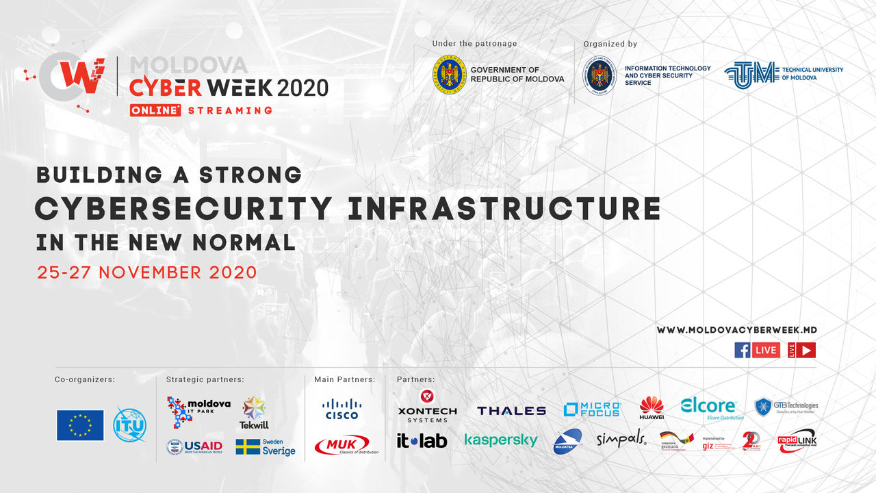 В Кишиневе пройдет ежегодное мероприятие Moldova Cyber Week