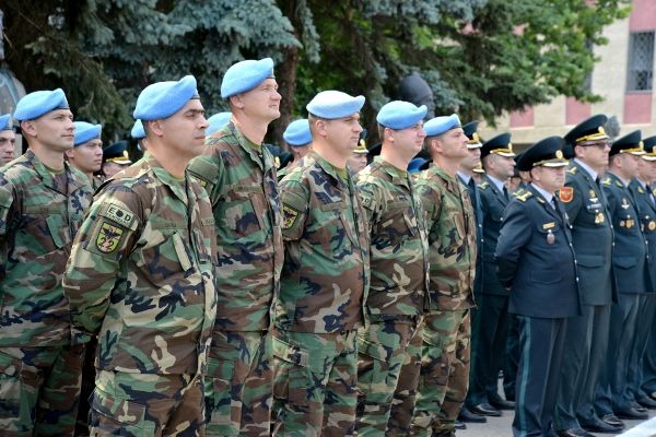 Национальная армия отправляет новый контингент миротворцев в Косово