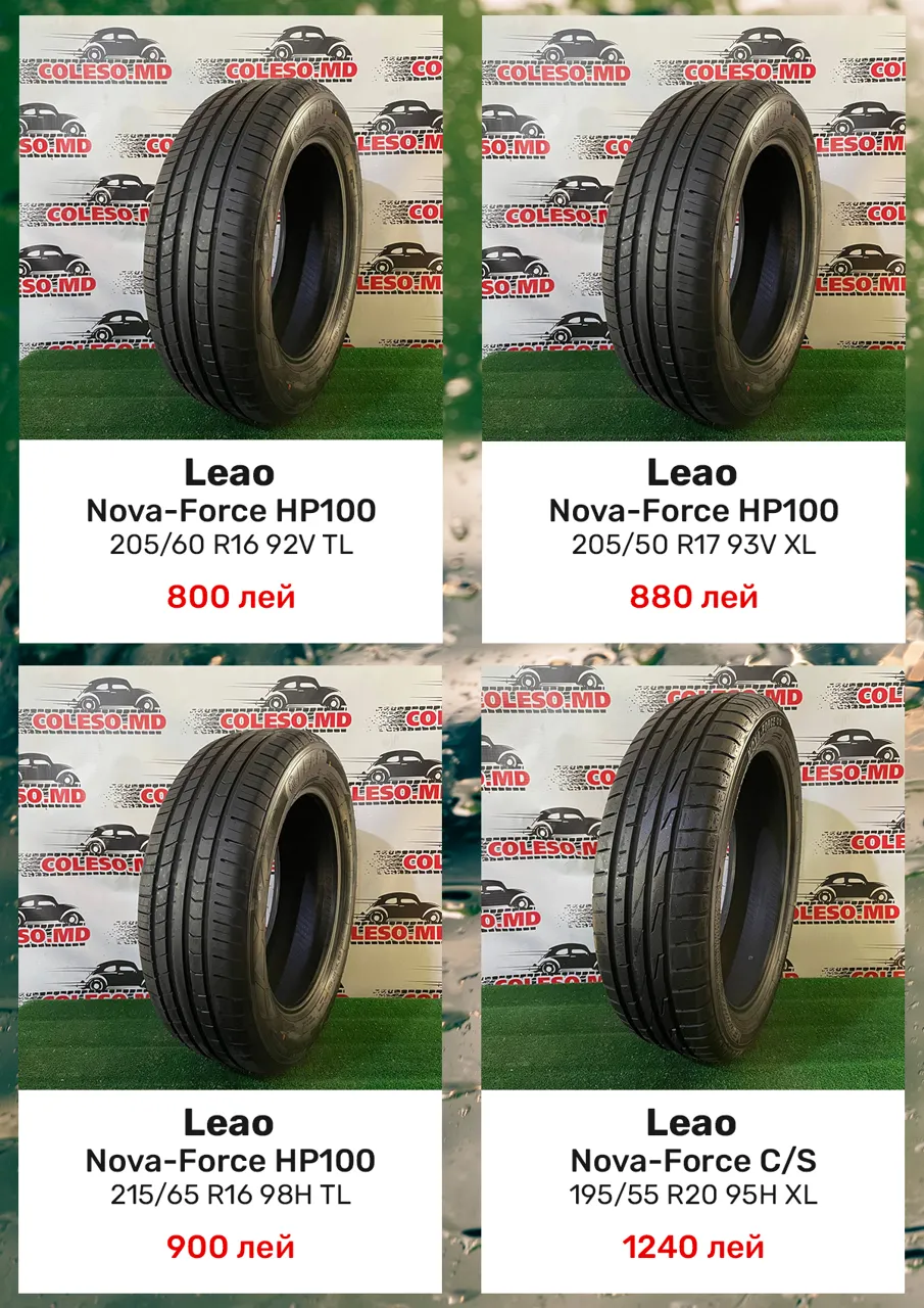 Coleso.md: Топ летних шин 2026 - безопасность в дождь и выгода для бюджета