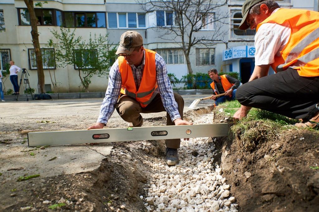 В Оргееве приступили к капитальной модернизации городских дворов