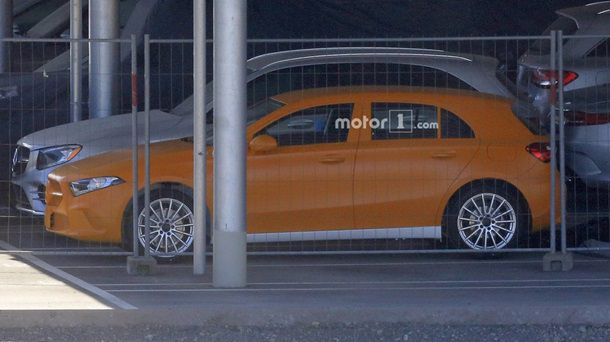 В Сети появились фото Mercedes-Benz A-Class