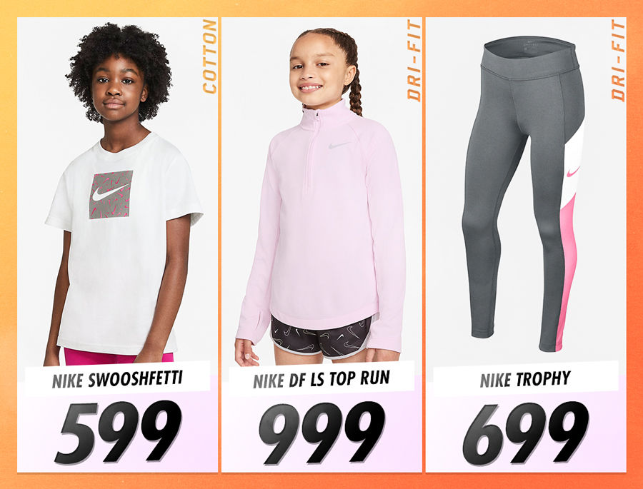 Nike: Культовые «взрослые» модели для детей