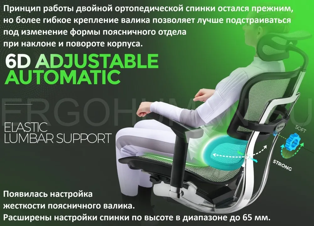 Limani: Кресло Ergohuman Luxury 2 – новое поколение одного из самых популярных кресел в мире