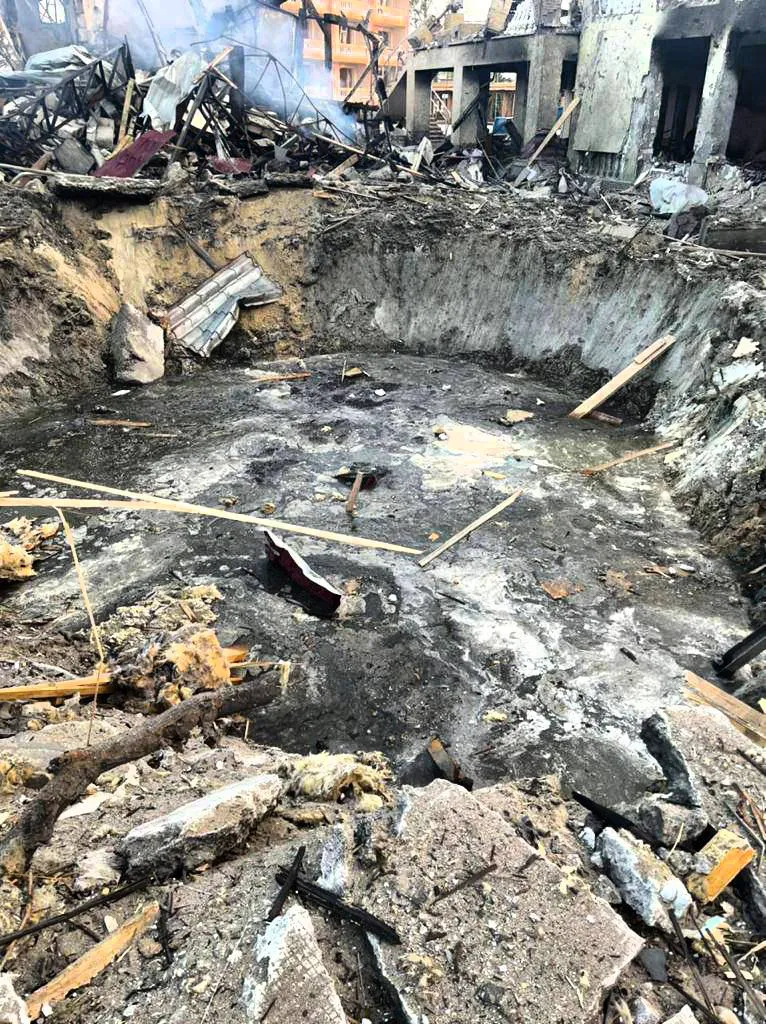 Появилось видео последствий ракетного удара по Затоке