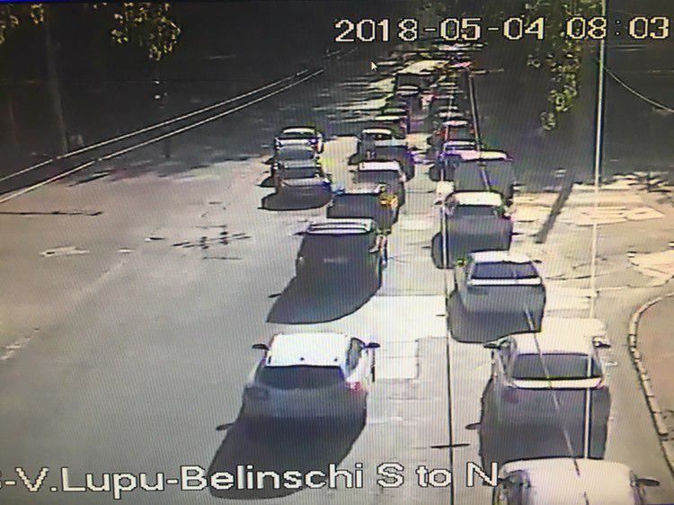 Служба InfoTrafic сообщила об улицах Кишинева с затрудненным движением