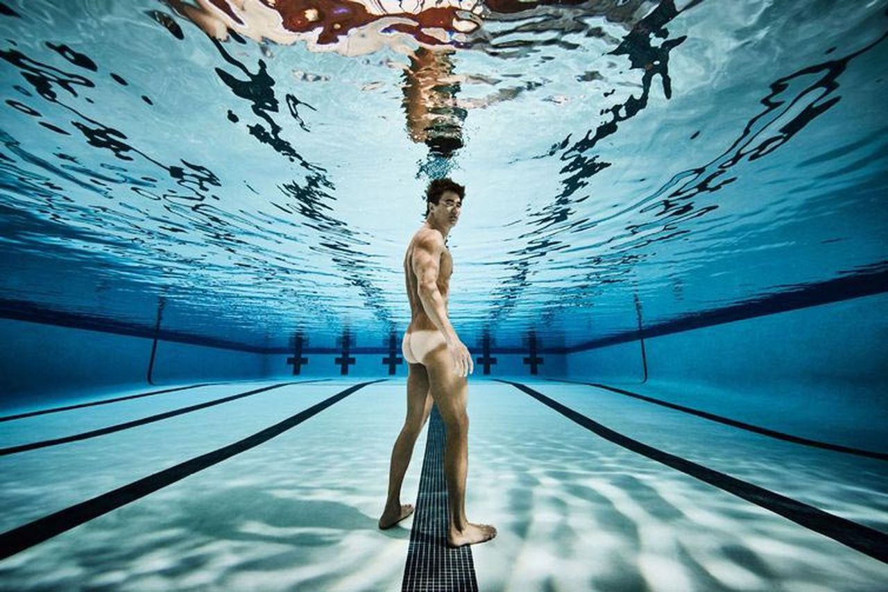 Males Swimming That Are Nude.