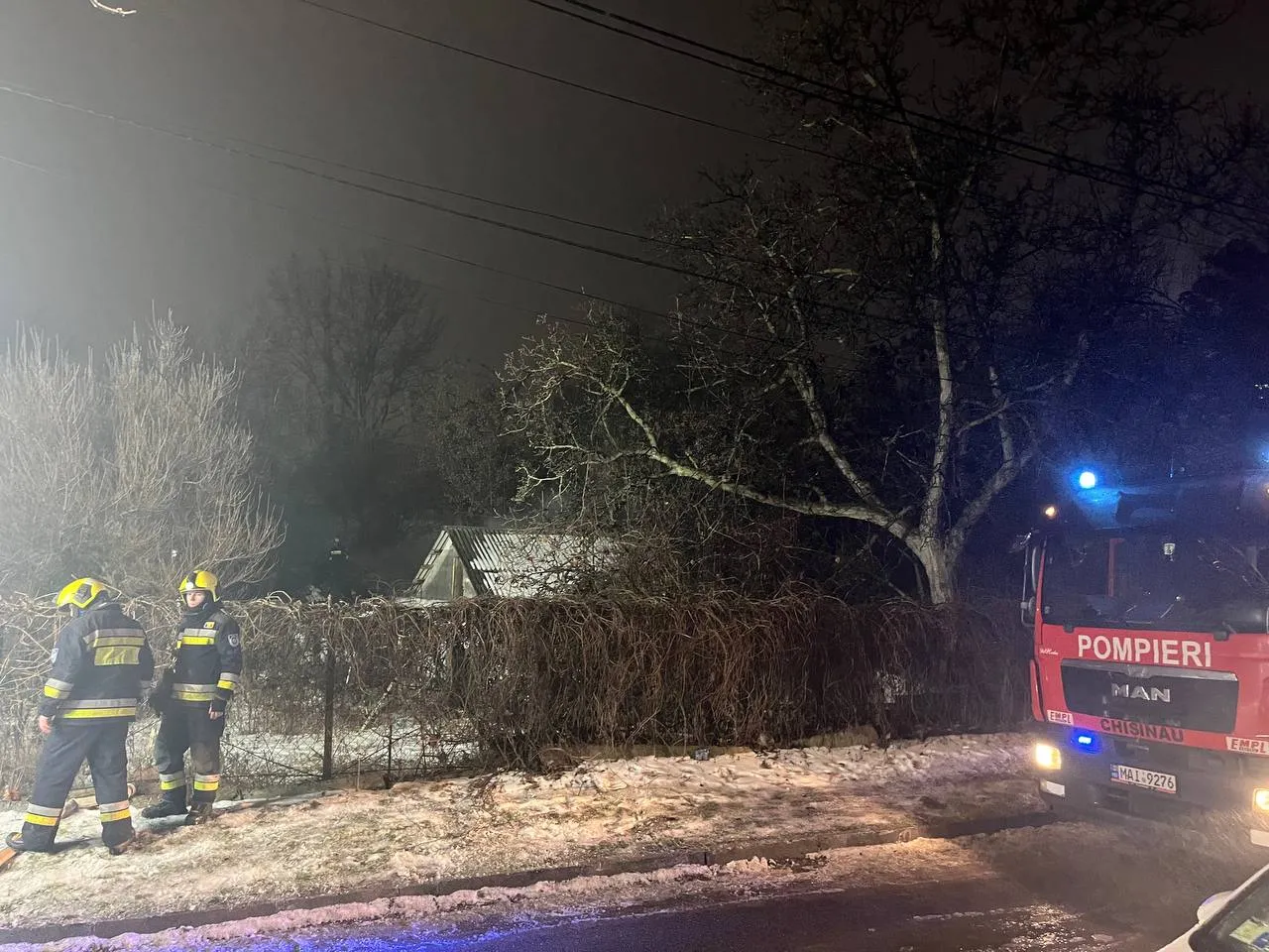 Incendiu într-un bloc de locuit din sectorul Botanica al Capitalei