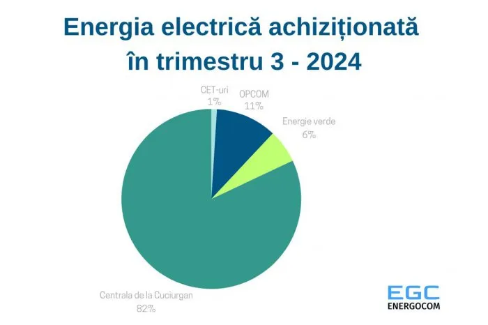 Energocom: În 2024, aproape în fiecare lună a fost generată de două ori mai multă energie verde