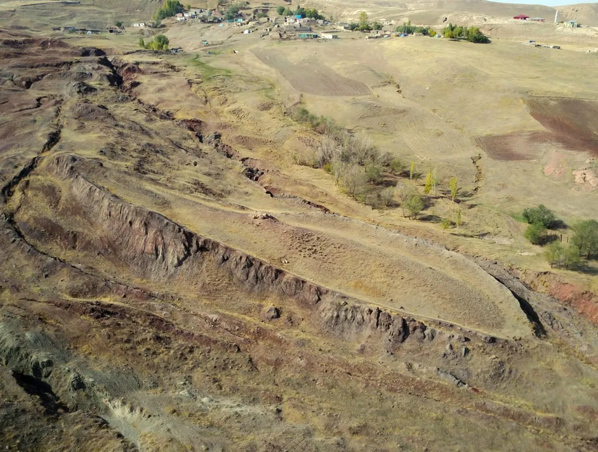 В Турции вблизи Арарата нашли место, похожее на след огромного корабля