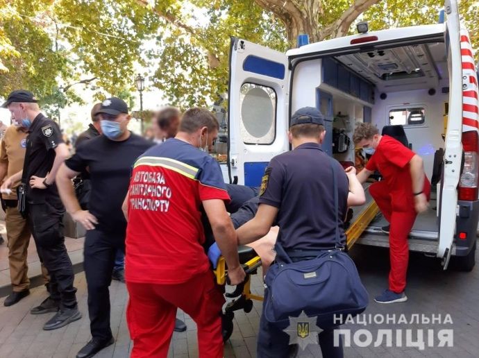 В Одессе националисты напали на участников ЛГБТ-фестиваля