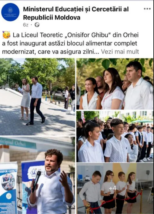 Кэлин обвиняет власть в эксплуатации учеников для предвыборных фотографий