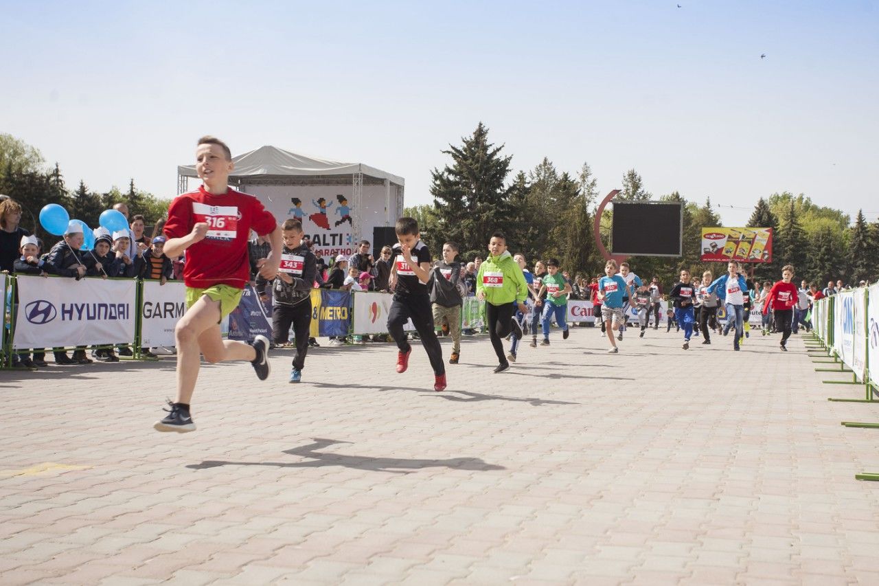 В Кишиневе проходит Kids Run Day by Naturalis