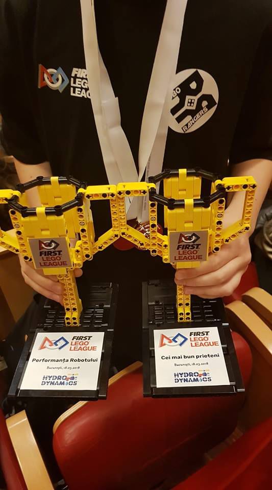 Команда RoboRangers из РМ завоевала I-ое место на First LEGO League Romania 2018