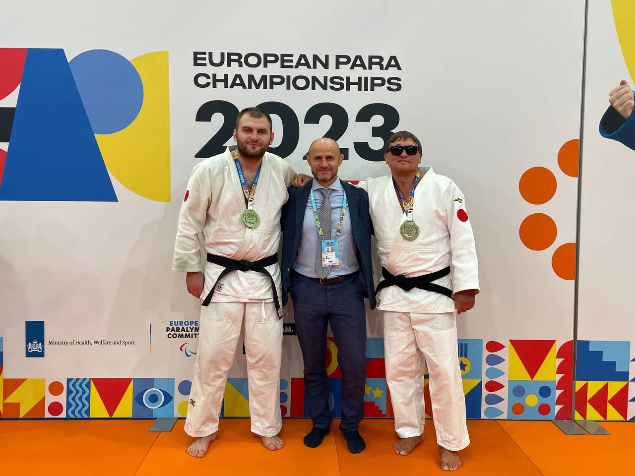 Молдавские дзюдоисты завоевали золото на Паралимпийском чемпионате Европы