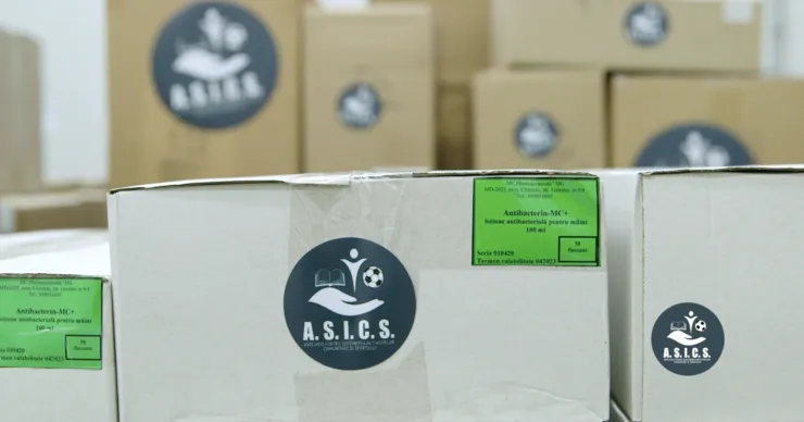 A.S.I.C.S. передала вторую партию медицинских изделий для больниц Украины